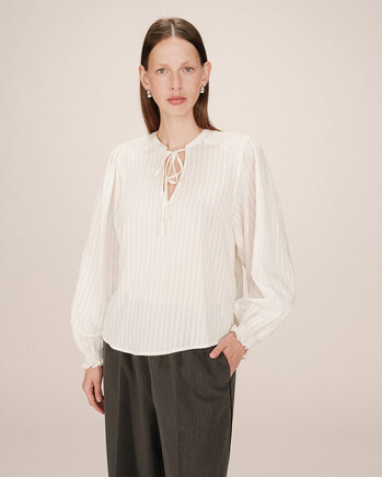 BLOUSE ECRU SERINDA GRACE&MILA