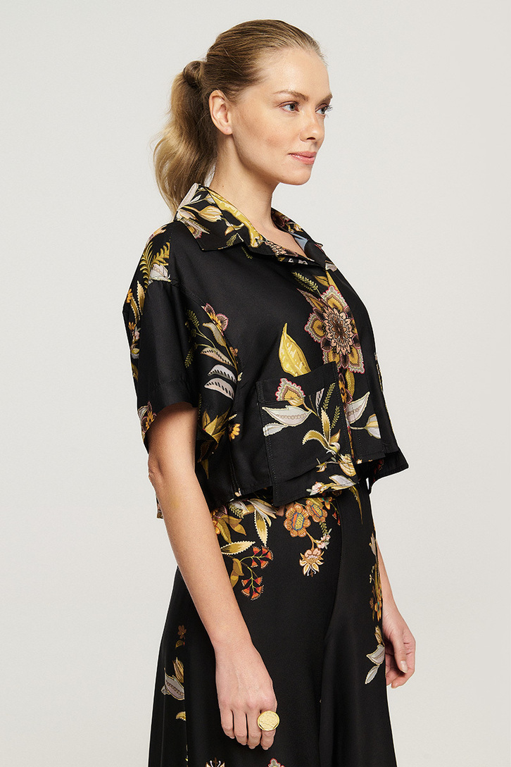 ΠΟΥΚΑΜΙΣΟ BLACK 2307 FEEL CUTE,L