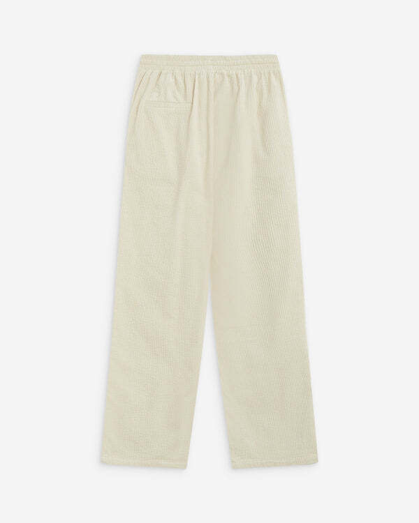 CORDUROY PANTS WITH ADJUSTABLE WAIST ECRU LIBERTY