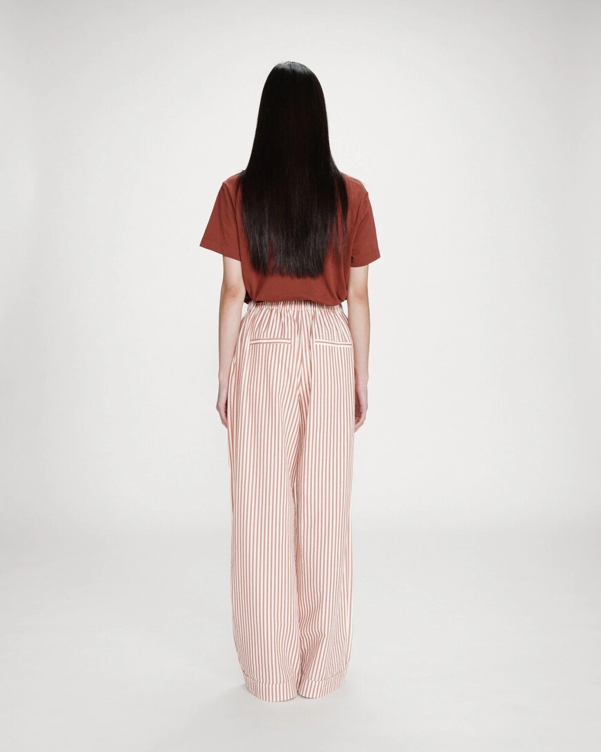 STRIPED PANTS CORAIL VOLUTE