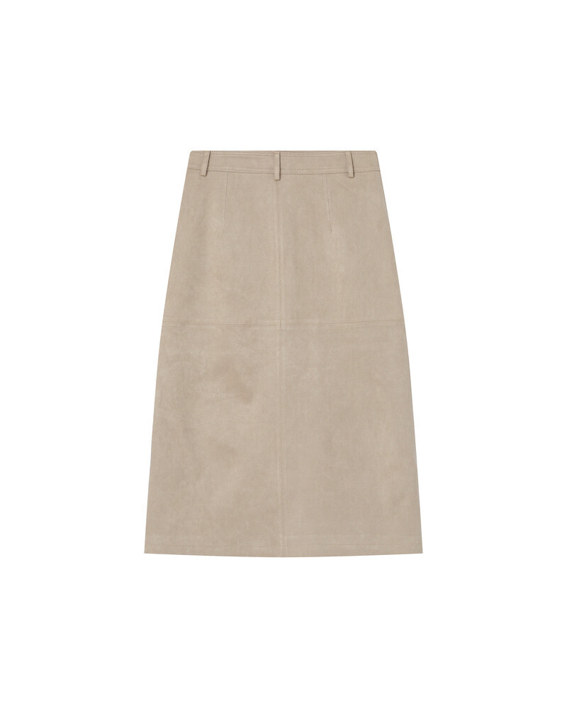 JUPE GREIGE SORRY GRACE&MILA