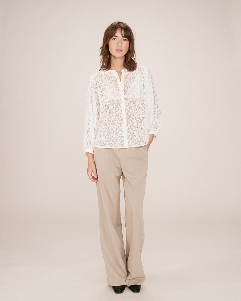 BLOUSE IVOIRE SOPHIA GRACE&MILA