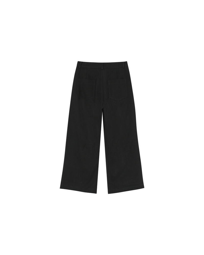 BLACK PANTS (LEOPOLD) GRACE&MILA,S