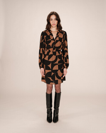 SHORT DRESS CHOCOLAT SELIA GRACE&MILA