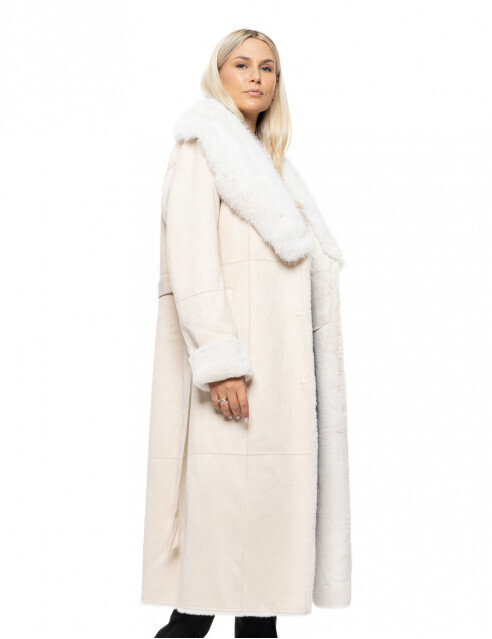 ΠΑΛΤΟ ΜΑΚΡΥ  ΣΥΝΘΕΤΙΚΗ ΓΟΥΝΑ BISTON,M