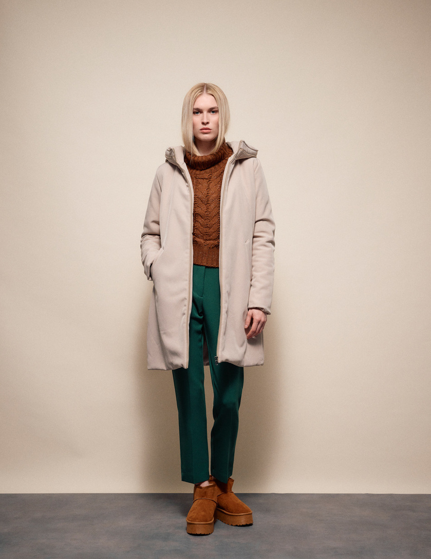 ΠΑΛΤΟ ΜΑΚΡΥ ΜΕ ΚΟΥΚΟΥΛΑ SPLENDID,S