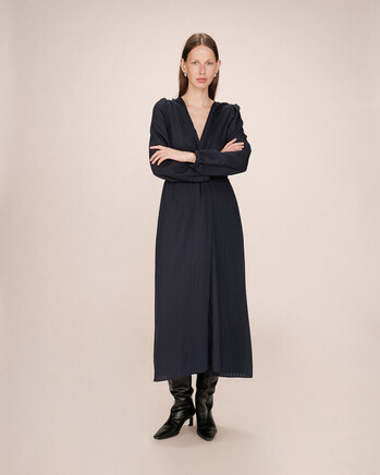 LONG DRESS MARINE SHIRLEY GRACE&MILA