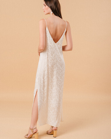 ECRU DRESS (MICHAELA) GRACE&MILA