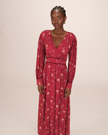 LONG DRESS TERRACOTTA SENSIBLE GRACE&MILA