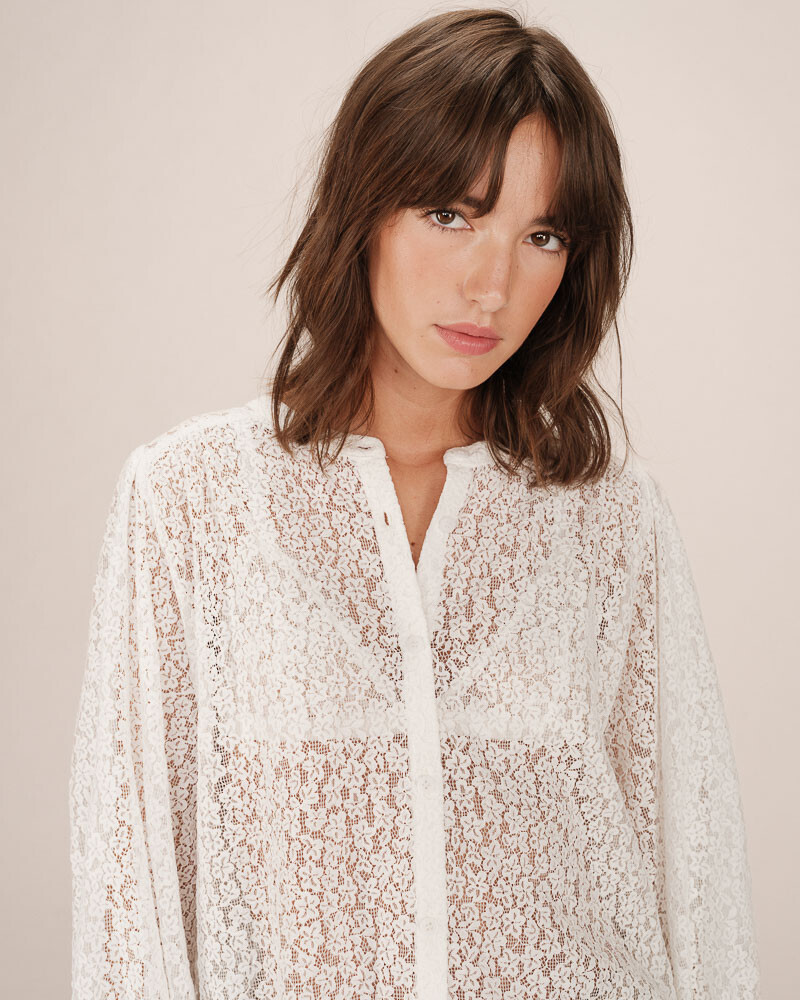 BLOUSE IVOIRE SOPHIA GRACE&MILA