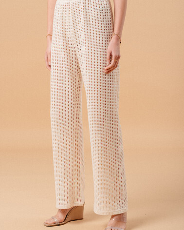 BEIGE TROUSERS (MORGANE) GRACE&MILA,L