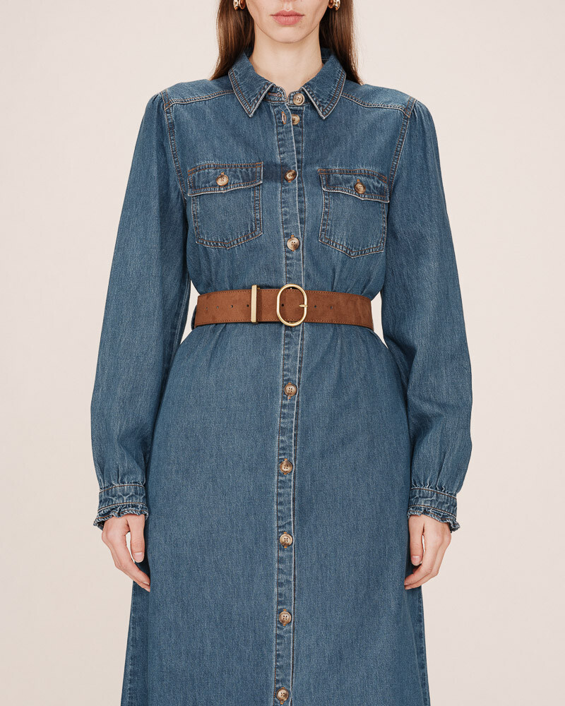 CEINTURE CHOCOLAT SWINTON GRACE&MILA