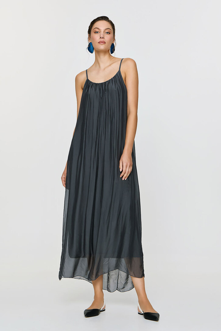 DIONE DRESS GREY,os