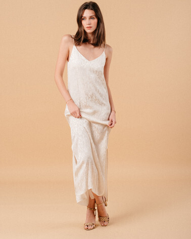 ECRU DRESS (MICHAELA) GRACE&MILA