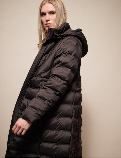 SPLENDID LONG HOODED JACKET