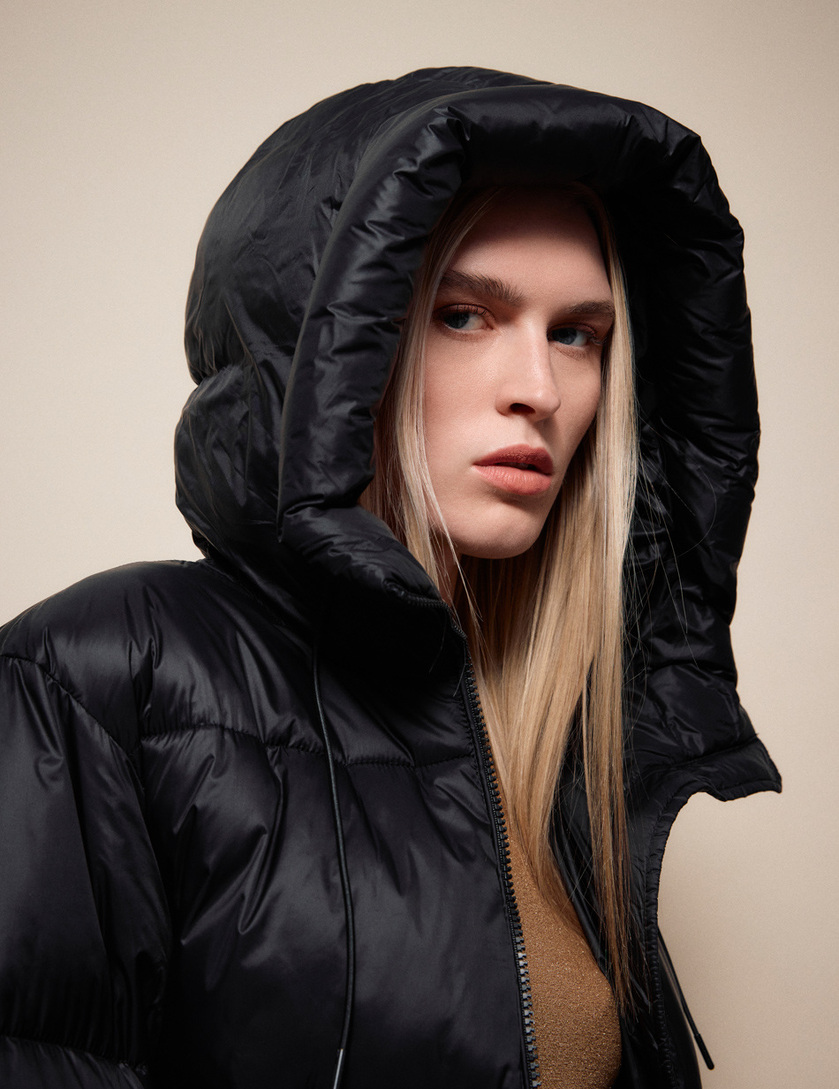 SPLENDID HOODED SHORT JACKET