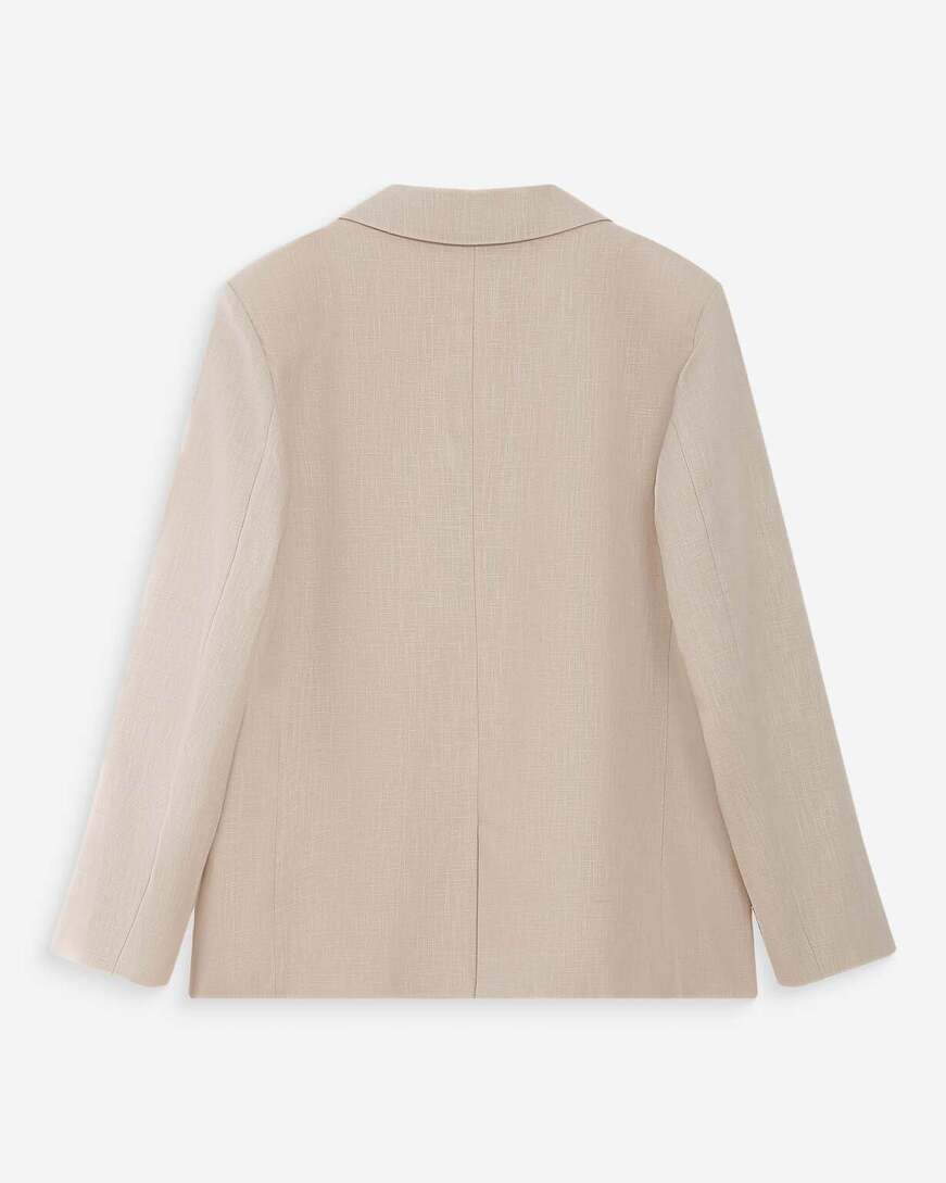 LINEN AND COTTON SUIT SABLE VELIZE