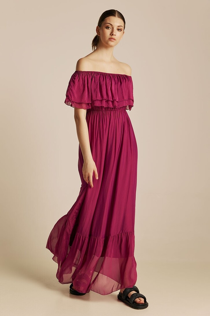 ΦΟΡΕΜΑ MAGENTA ΜΕΤΑΞΩΤΟ (ΑΝΤΗΙΑ) EFIMERON
