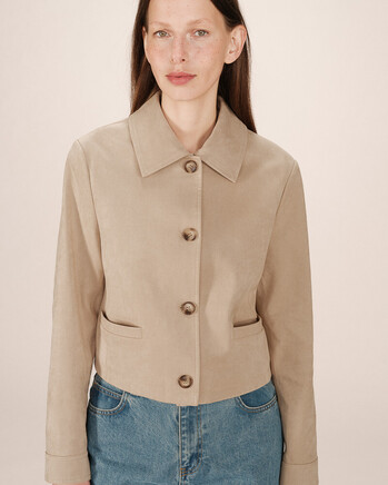 JACKET GREIGE SULLIVAN GRACE&MILA