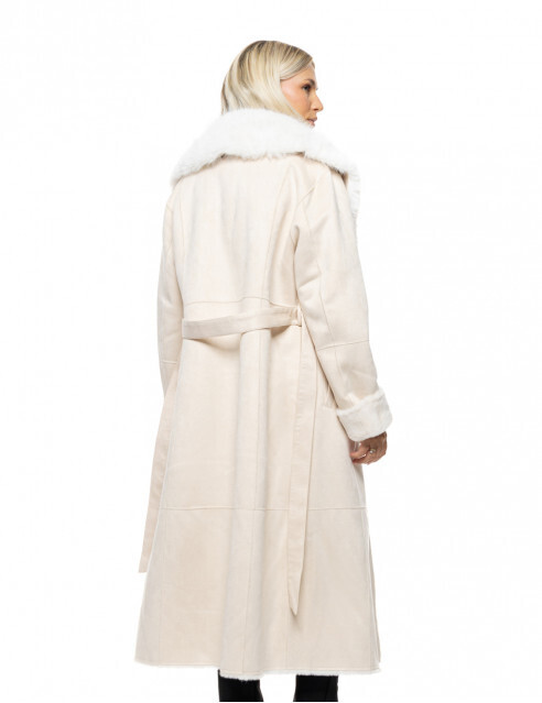 ΠΑΛΤΟ ΜΑΚΡΥ  ΣΥΝΘΕΤΙΚΗ ΓΟΥΝΑ BISTON,M