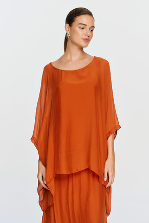 ATHENA TOP BURNT ORANGE