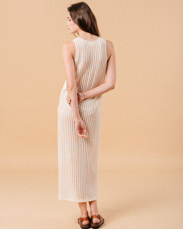 BEIGE DRESS (MUSC) GRACE&MILA,S