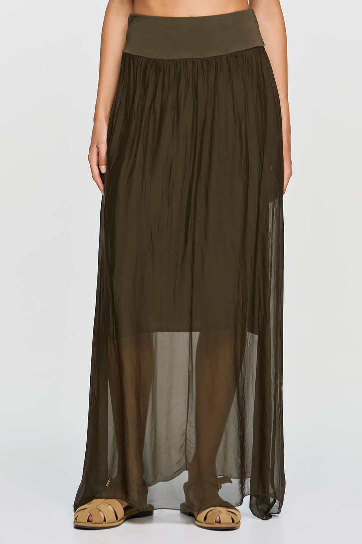 ELECTRA SKIRT BROWN,os