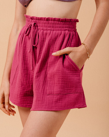 FUCHSIA SHORTS (MINI) GRACE&MILA,L