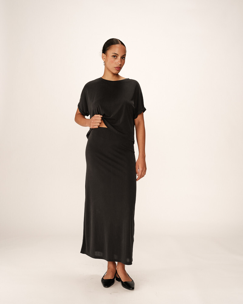 T-SHIRT ANTHRACITE PARMA GRACE&MILA