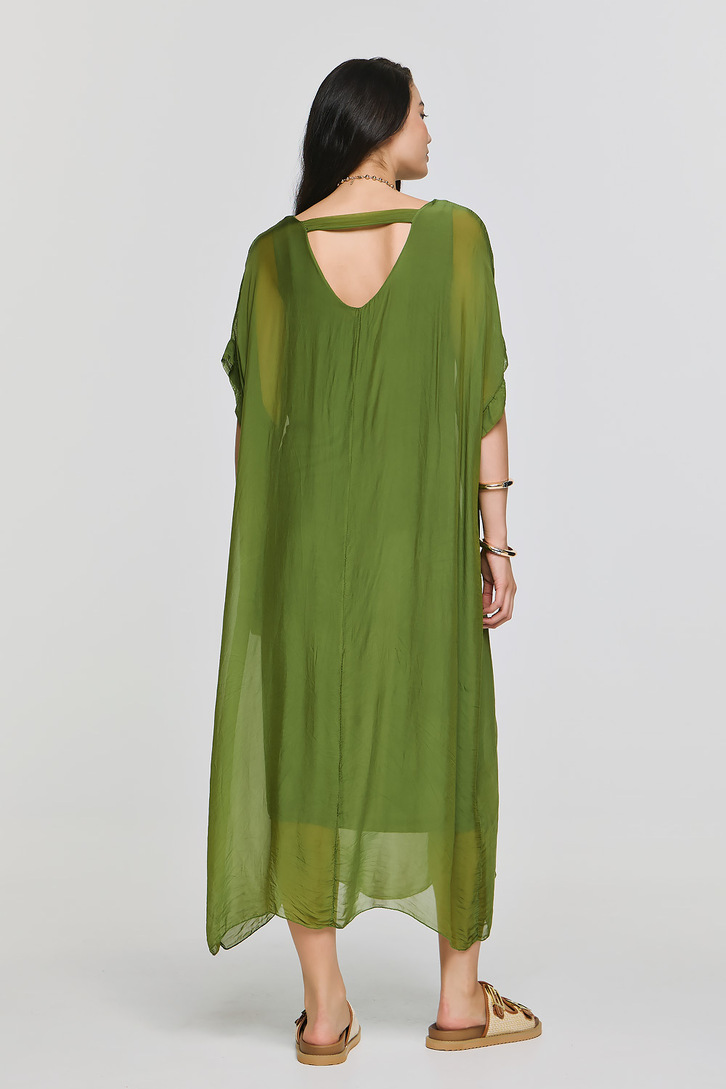 GAIA DRESS GREEN,os
