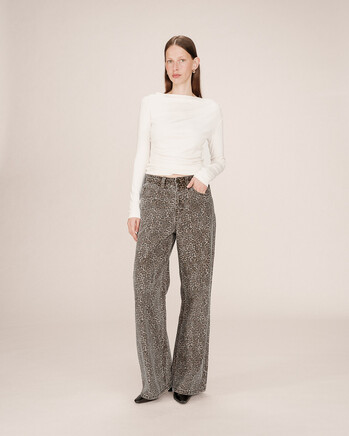 JEAN LEOPARD SOCCA GRACE&MILA