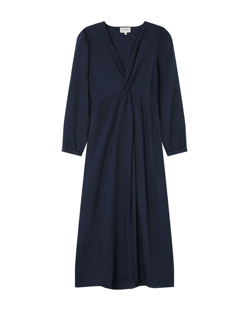 LONG DRESS MARINE SHIRLEY GRACE&MILA