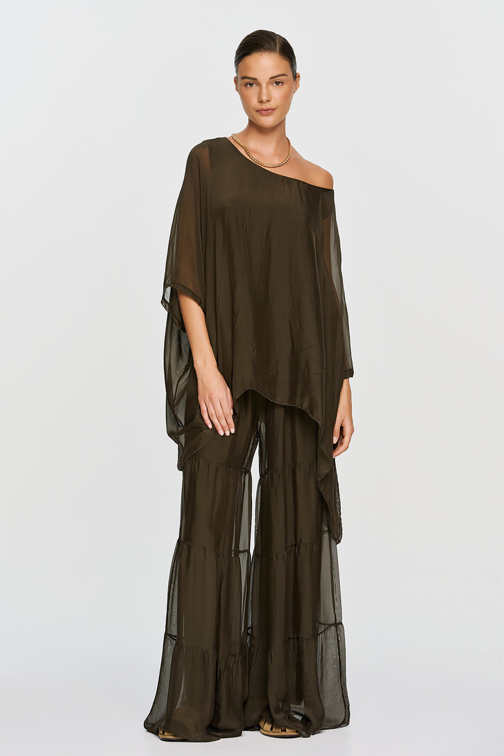 ANTIGONE PANTS BROWN,os