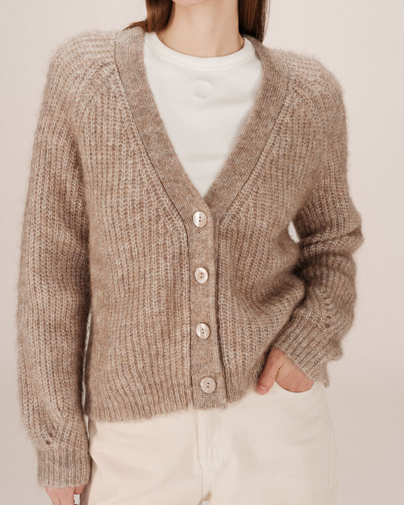 CARDIGAN GREIGE SALUDA GRACE&MILA