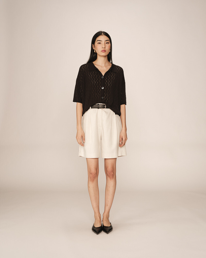 CARDIGAN NOIR PAO GRACE&MILA