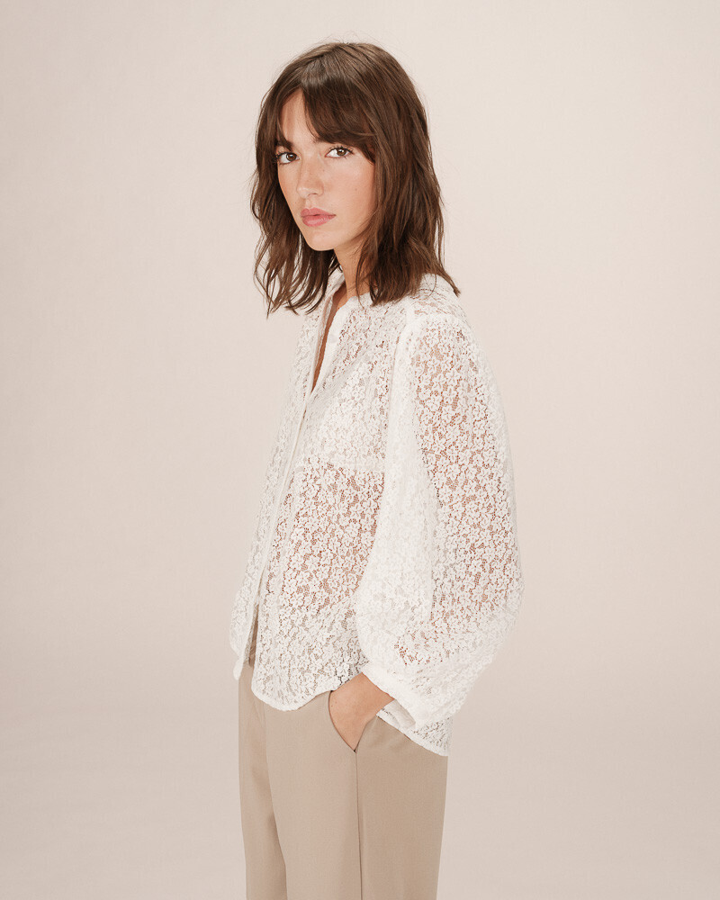 BLOUSE IVOIRE SOPHIA GRACE&MILA