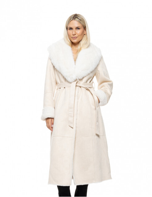 ΠΑΛΤΟ ΜΑΚΡΥ  ΣΥΝΘΕΤΙΚΗ ΓΟΥΝΑ BISTON,M