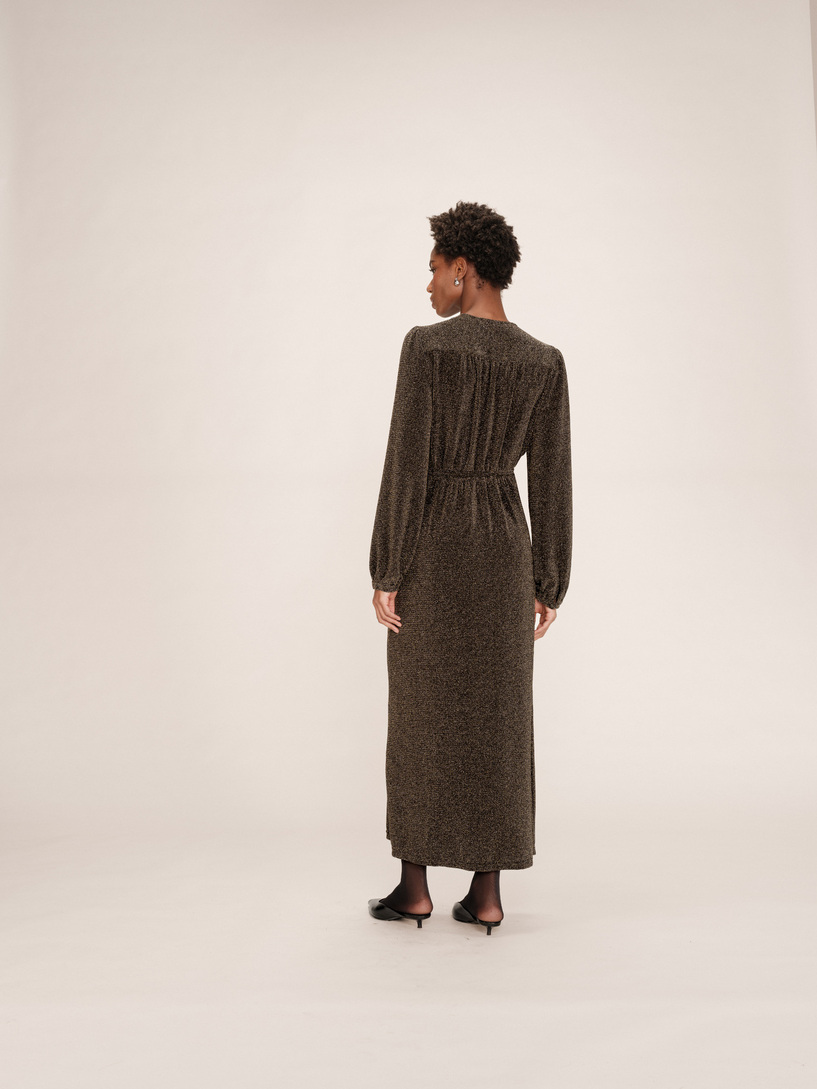 LONG WRAP DRESS OR TALIA GRACE&MILA