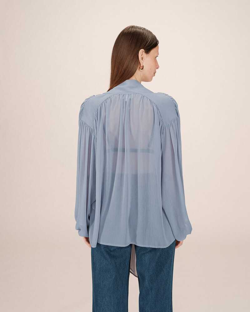 BLOUSE BLEUET SPLENDIDE GRACE&MILA