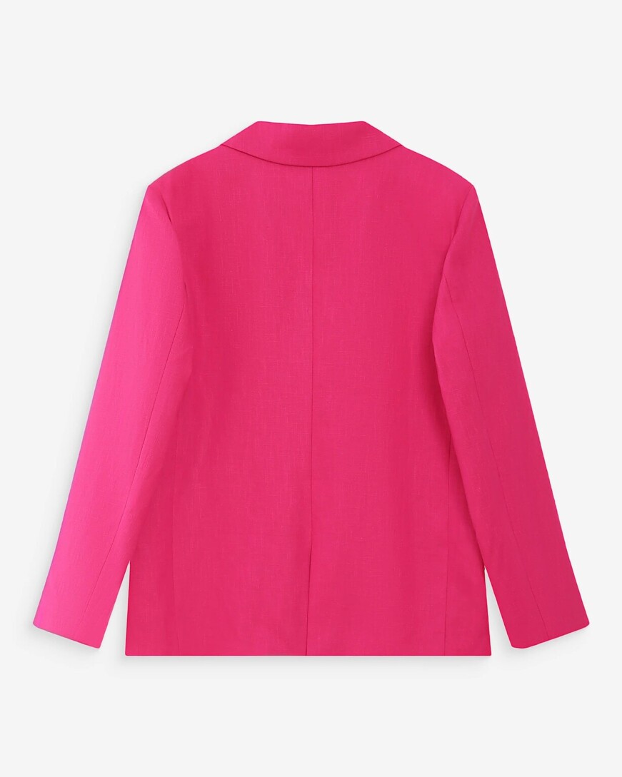 LINEN AND COTTON SUIT FUCHSIA VELIZE