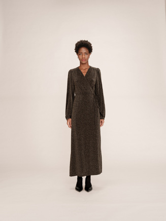LONG WRAP DRESS OR TALIA GRACE&MILA