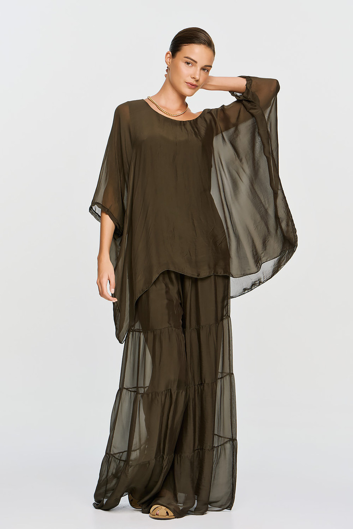 ANTIGONE PANTS BROWN,os
