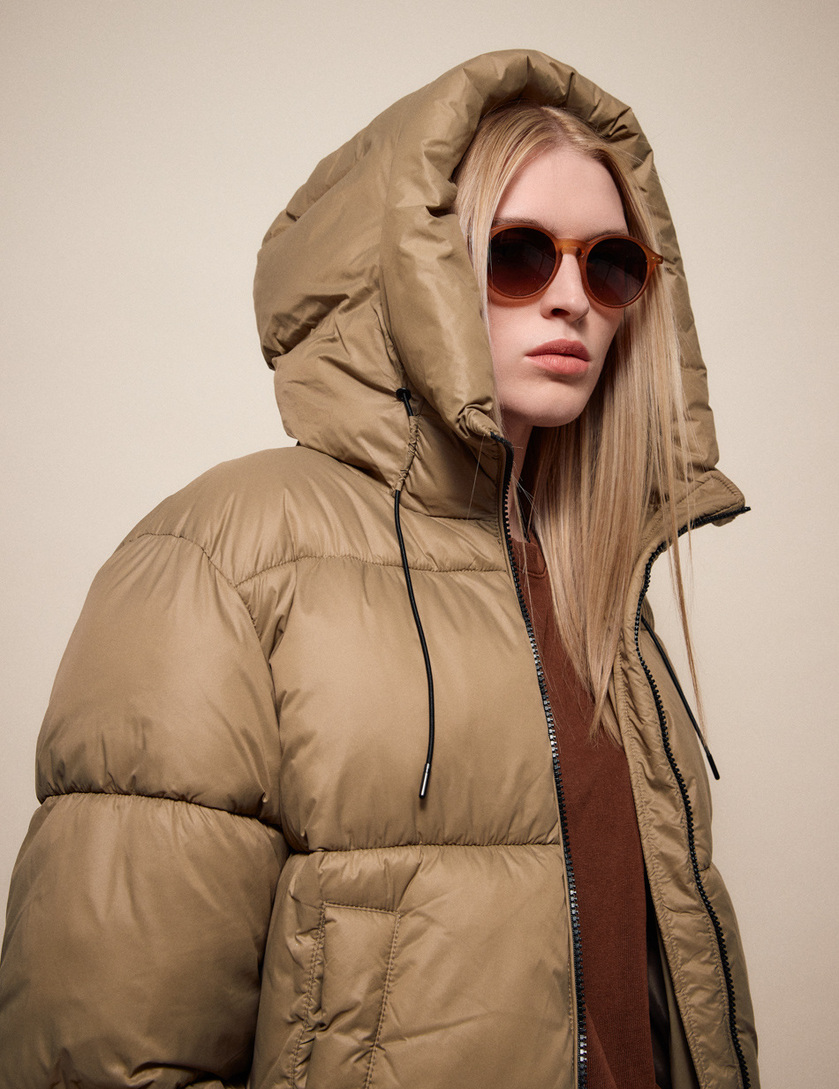 SPLENDID HOODED SHORT JACKET