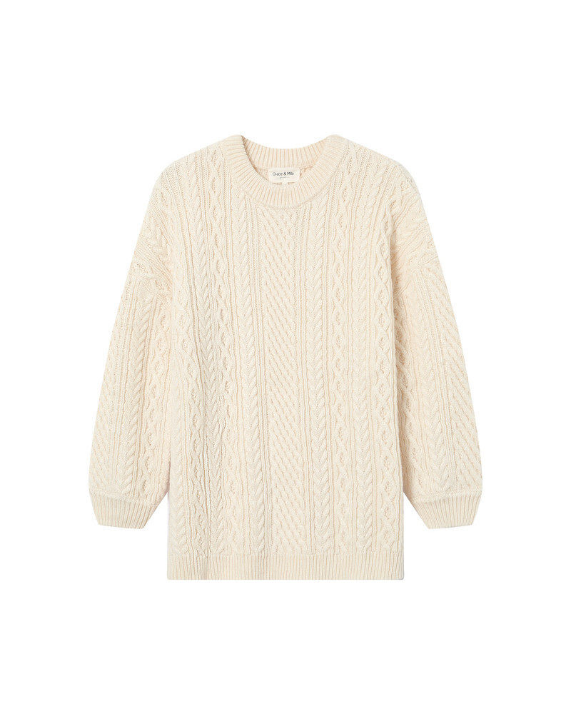 PULL ECRU SAVERIO GRACE&MILA