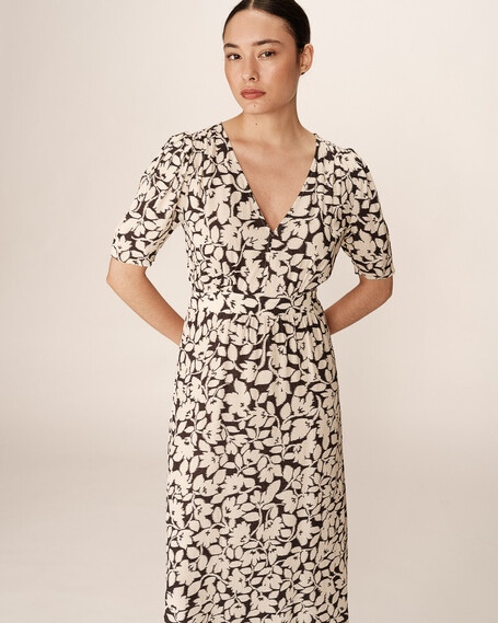 LONG DRESS NOIR POLDIE GRACE&MILA