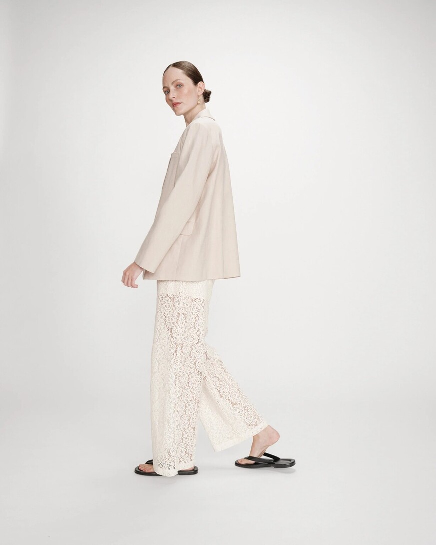 LACE PANTS ECRU VINCENT