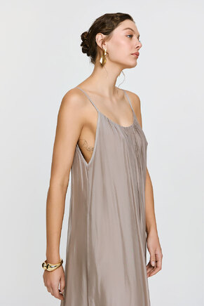DIONE DRESS BEIGE