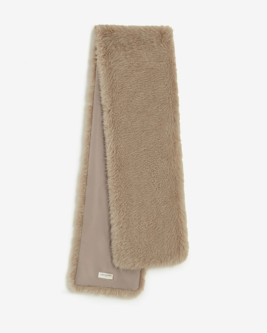 FAUX-FUR GREGE AMINA
