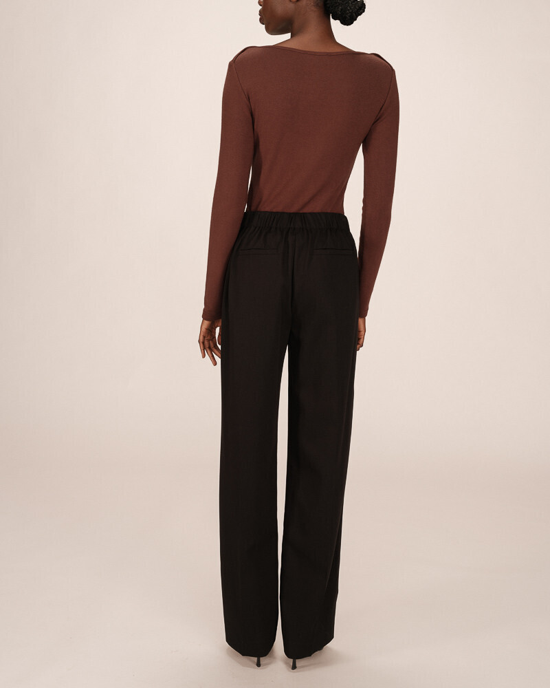 PANTALON NOIR STEWART GRACE&MILA