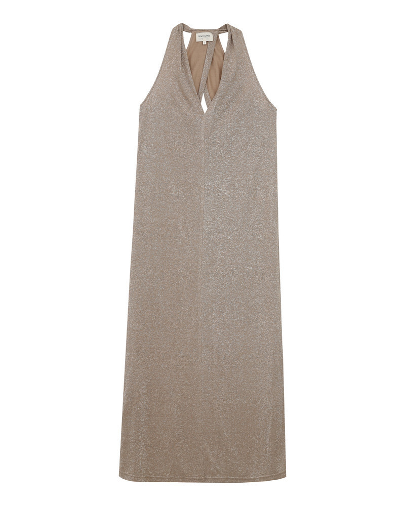 MIDI DRESS TAUPE RANI GRACE&MILA,L